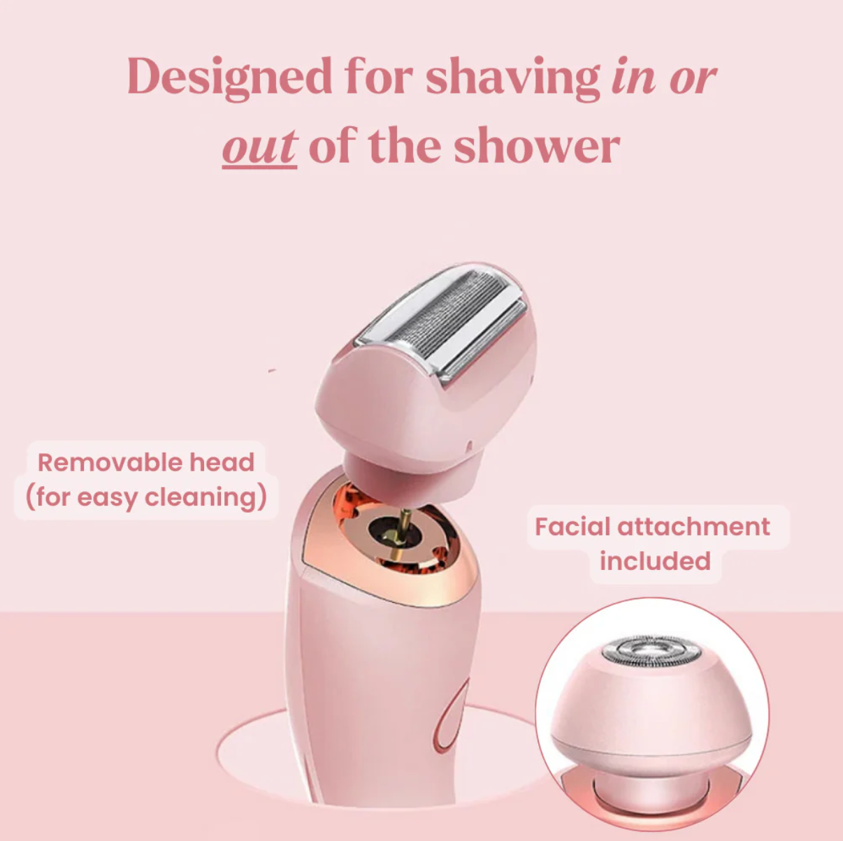 Gleam Pro 3.0 Shaver for Women by Women